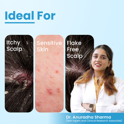 FCL TShampoo For Dandruff, Scalp Psoriasis, Nourishes Scalp, Sulphate & Paraben Free