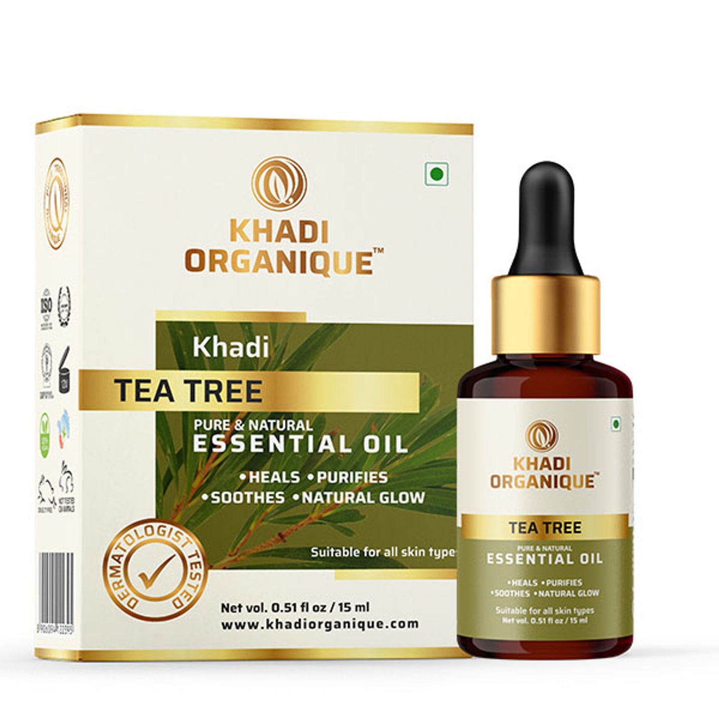 Khadi Organique Tea Tree Essential Oil