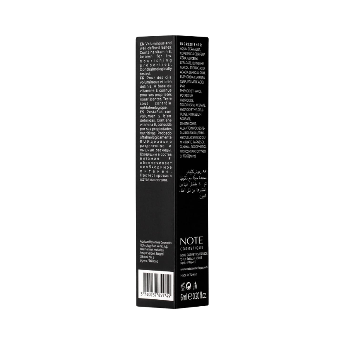 Note Ultra Volume Mascara