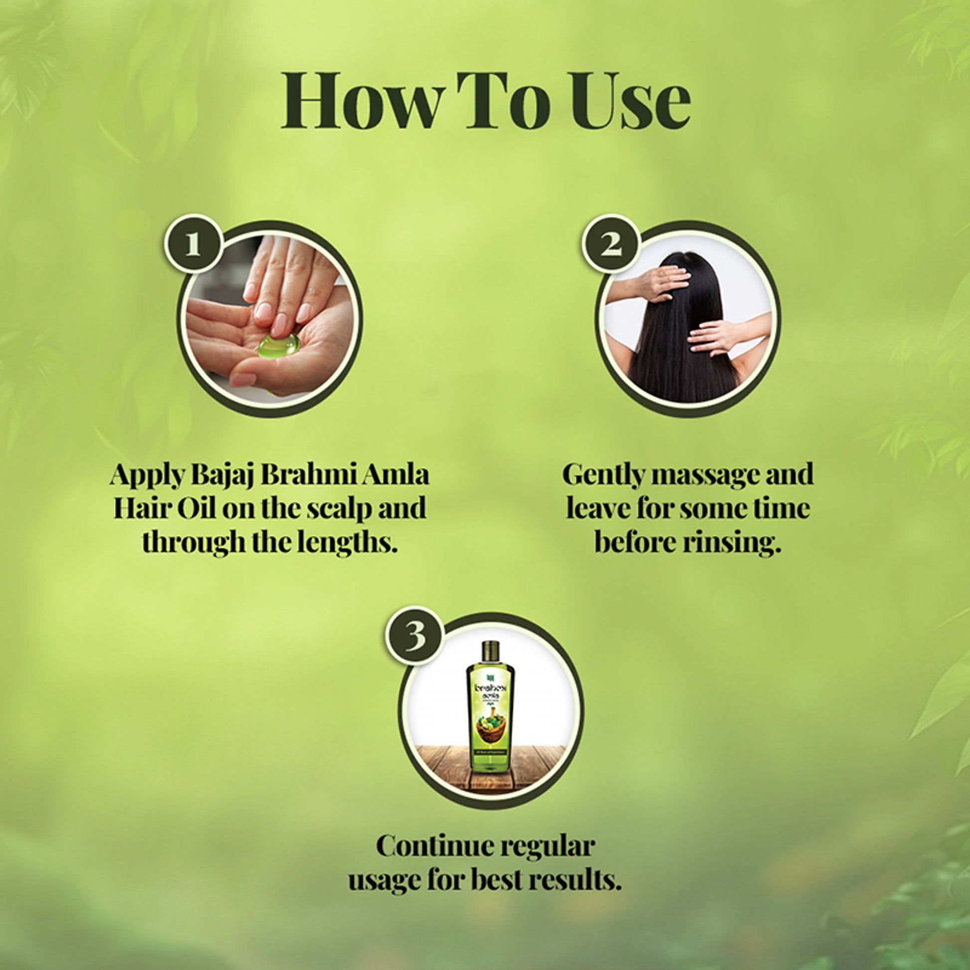 Bajaj Brahmi Amla Ayurvedic Hair Oil