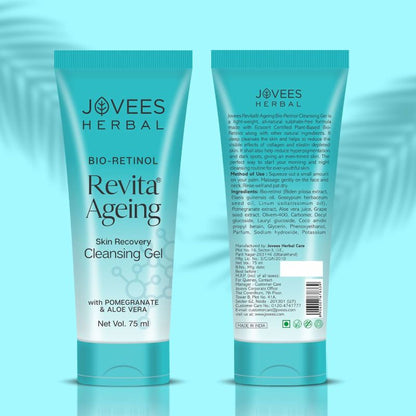 Jovees Herbal Revita Ageing Skin Recovery Cleansing Gel