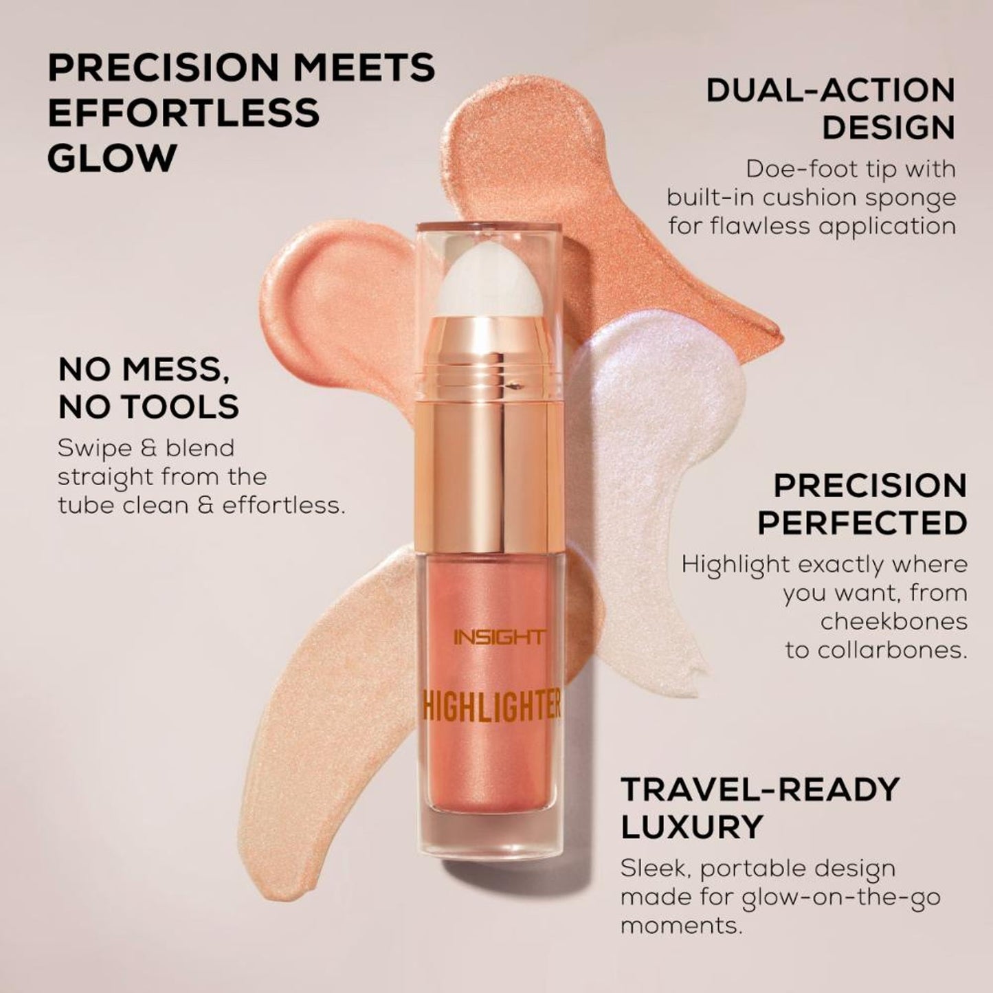 Insight Cosmetics Sheer Radiance Highlighter - City Grace