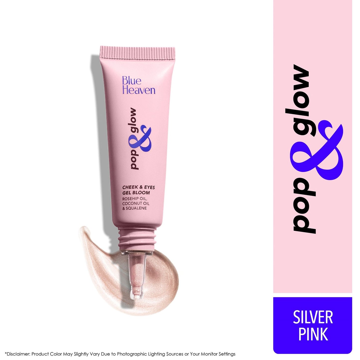 Blue Heaven Pop & Glow Highlighter - Silver Pink