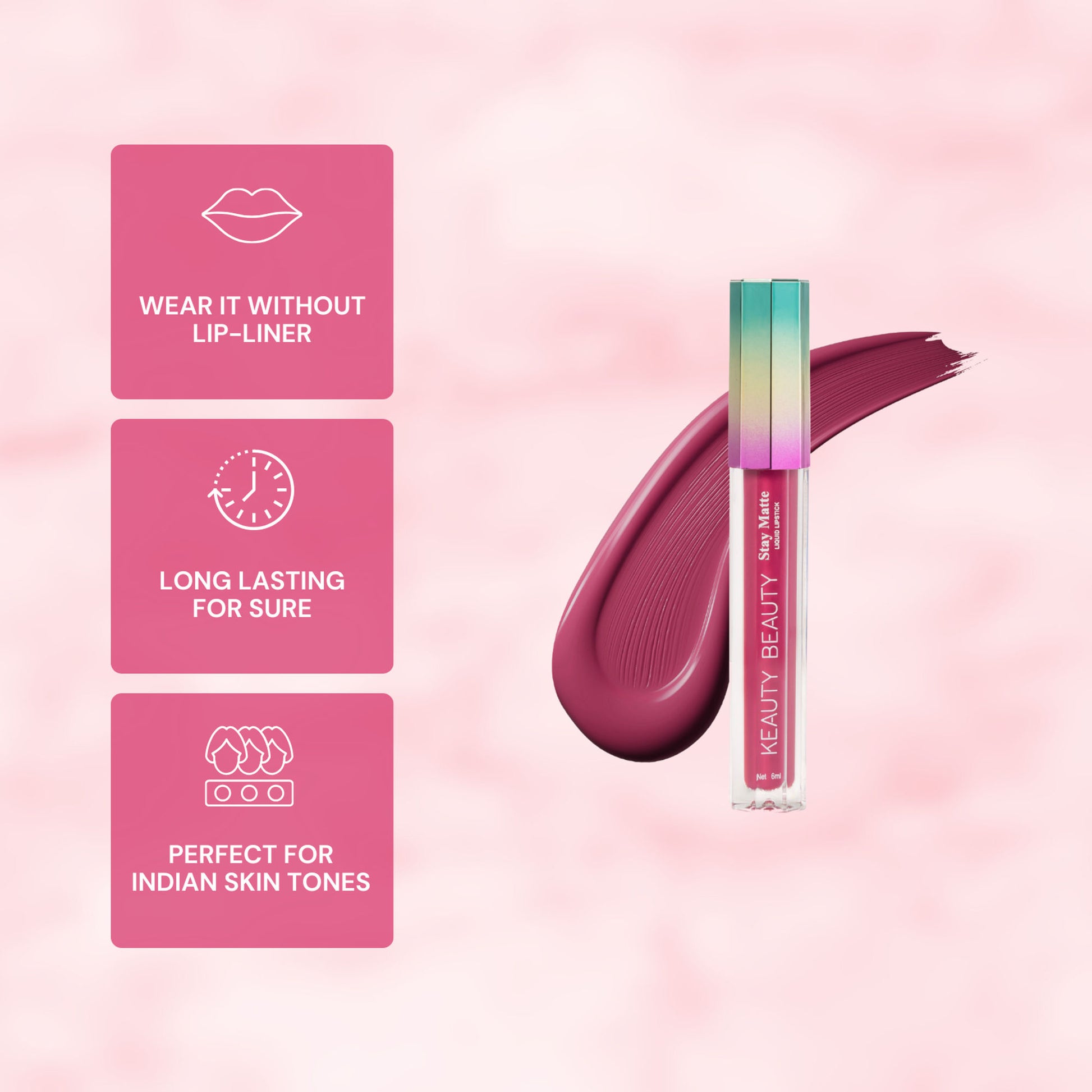 Keauty Beauty Liquid Matte Lipstick - Lady Soul