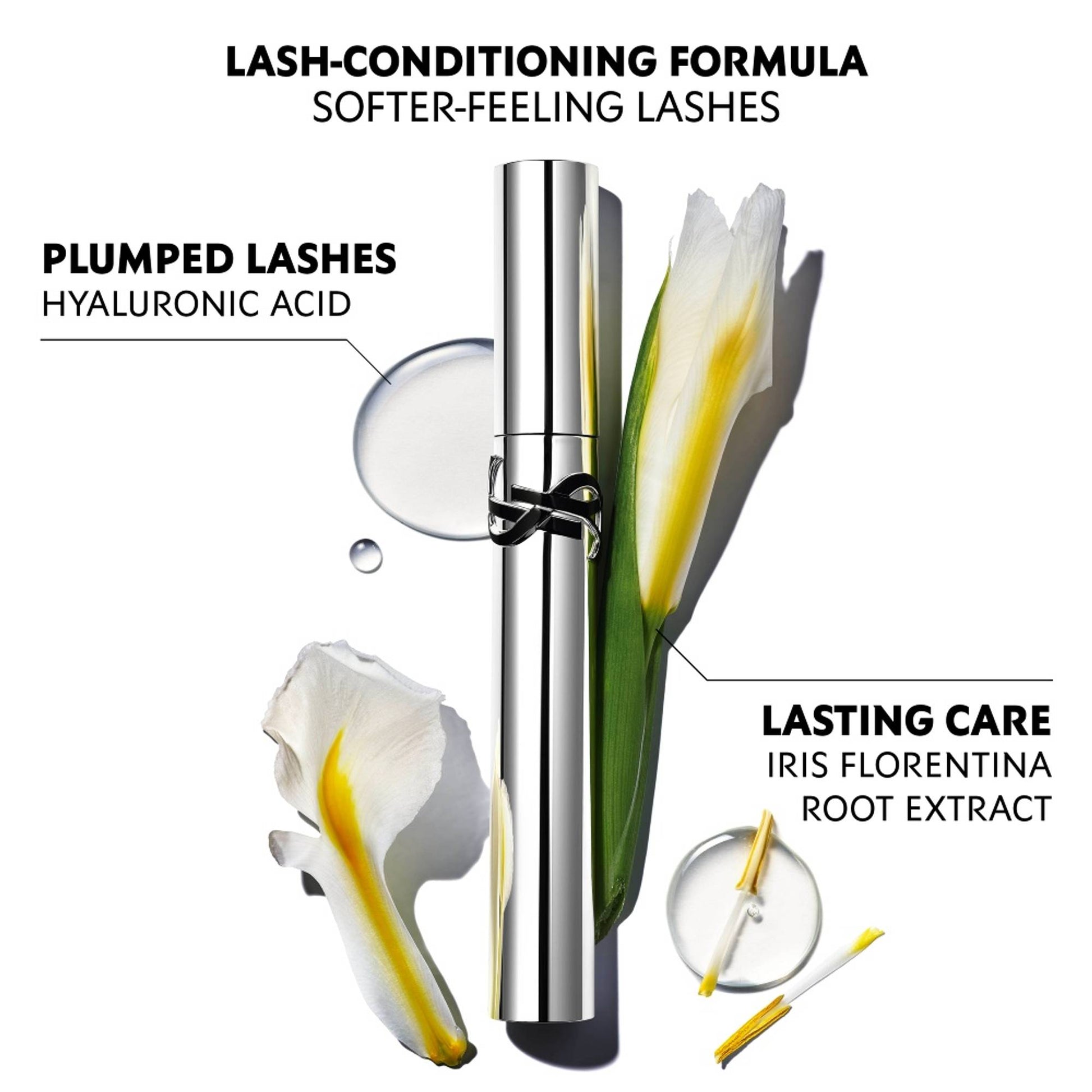 Yves Saint Laurent Lash Latex Mascara Black For Instant Length And Long-Lasting Lift - Black