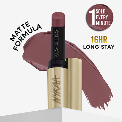 Nykaa Matte to Last No Transfer Long Lasting Lipstick - Jhumki