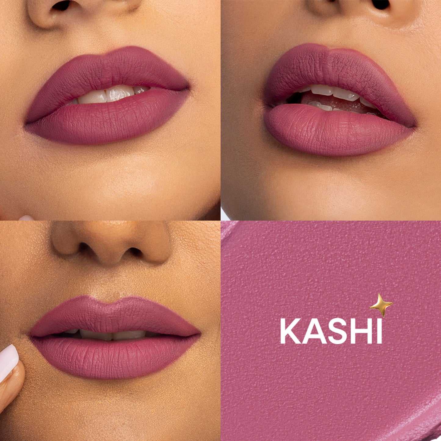 Nykaa Matte to Last No Transfer Long Lasting Lipstick - Kashi