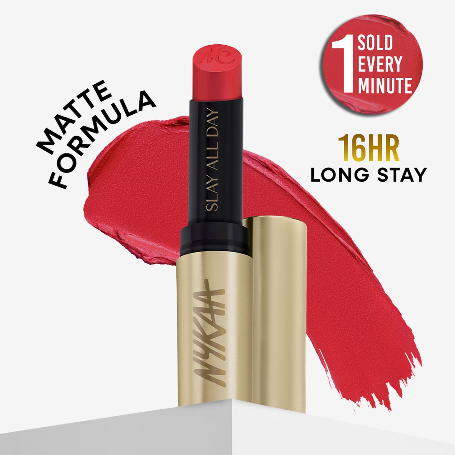Nykaa Matte to Last No Transfer Long Lasting Lipstick - Mishti
