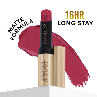 Nykaa Matte to Last No Transfer Long Lasting Lipstick - Rukmini