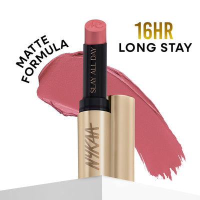 Nykaa Matte to Last No Transfer Long Lasting Lipstick - Janhvi