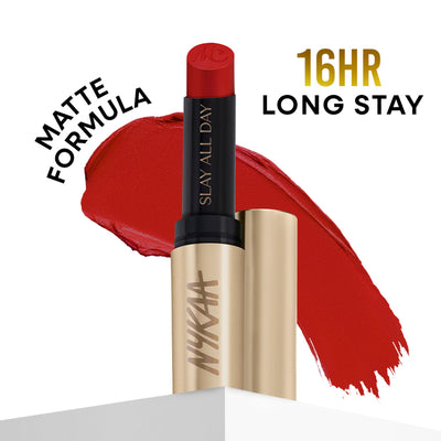 Nykaa Matte to Last No Transfer Long Lasting Lipstick - MumTaj