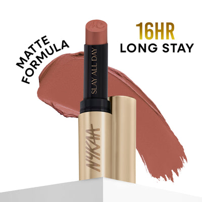 Nykaa Matte to Last No Transfer Long Lasting Lipstick - Irish Coffee