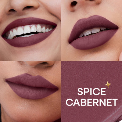 Nykaa Matte to Last No Transfer Long Lasting Lipstick - Spiced Cabernet