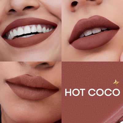 Nykaa Matte to Last No Transfer Long Lasting Lipstick - Hot Cocoa