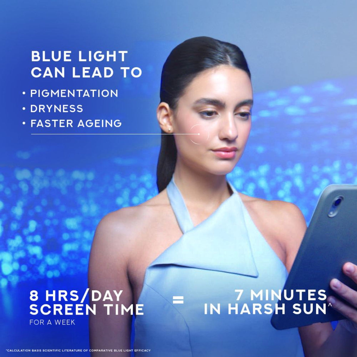 Ponds Anti-Blue Light Uv Miracle SPF 50 PA ++++ & DPF