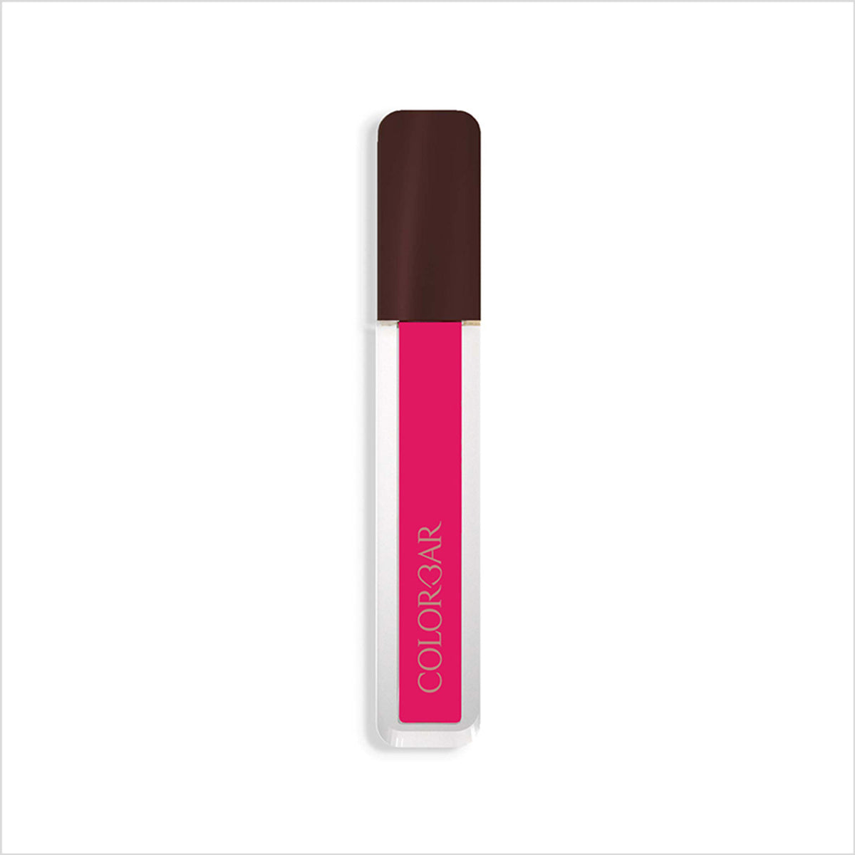 Colorbar Powerkiss Vegan Matte Lipcolor in Catsuit shade, showcasing a rich, velvety matte lipstick with smooth application.