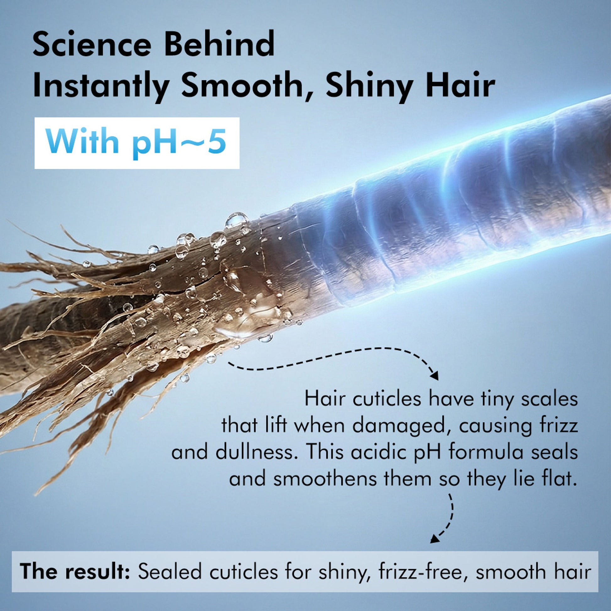 MCaffeine Glossy Hair Conditioner with 10% Shine Complex, Shinier Hair in 1 Use, 48 Hr Frizz Control