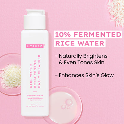 Hyphen Rice Water Brightening Daily Cleanser