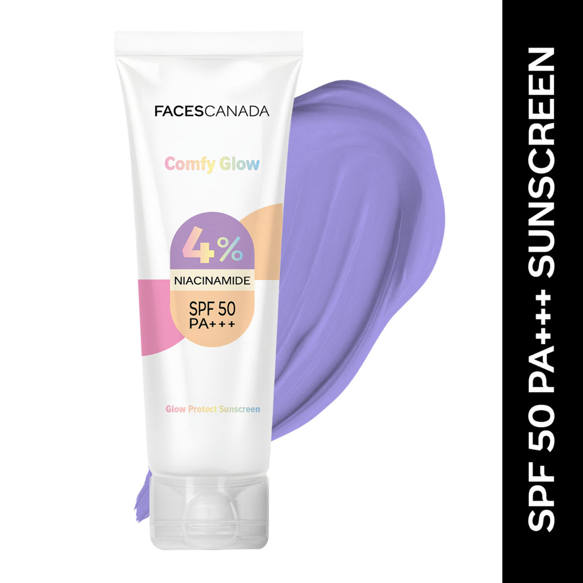 Faces Canada Comfy Glow Sunscreen - SPF50 PA+++, UVA & UVB Protection