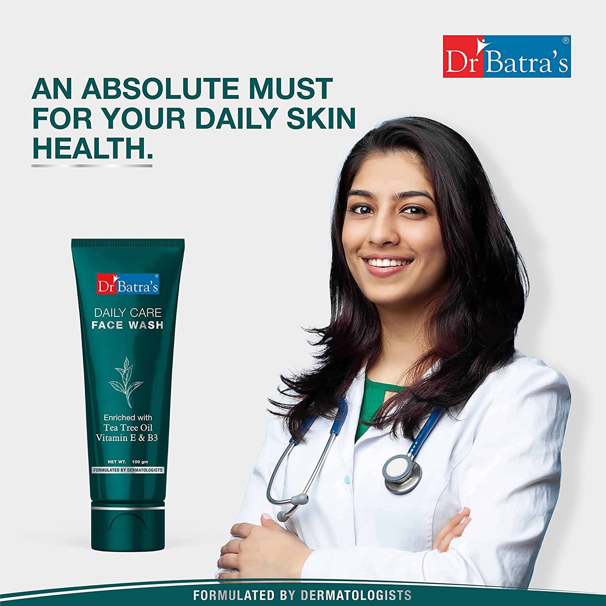 Dr. Batra's Face Wash Enriched With Tea Tree Oil