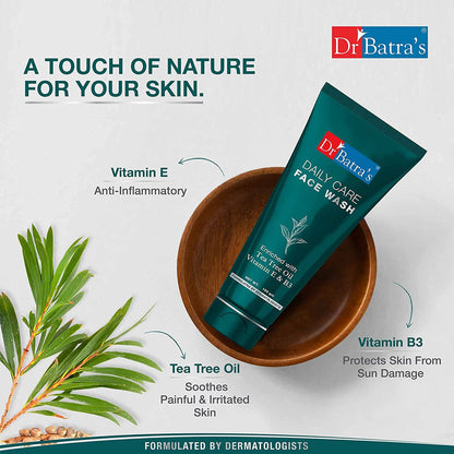 Dr. Batra's Face Wash Enriched With Tea Tree Oil