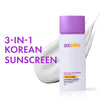 SIXAM Glow 3-in-1 Korean Daily Call Sun Serum 2% Niacinamide, Moisturiser & Sunscreen SPF 50 PA++++