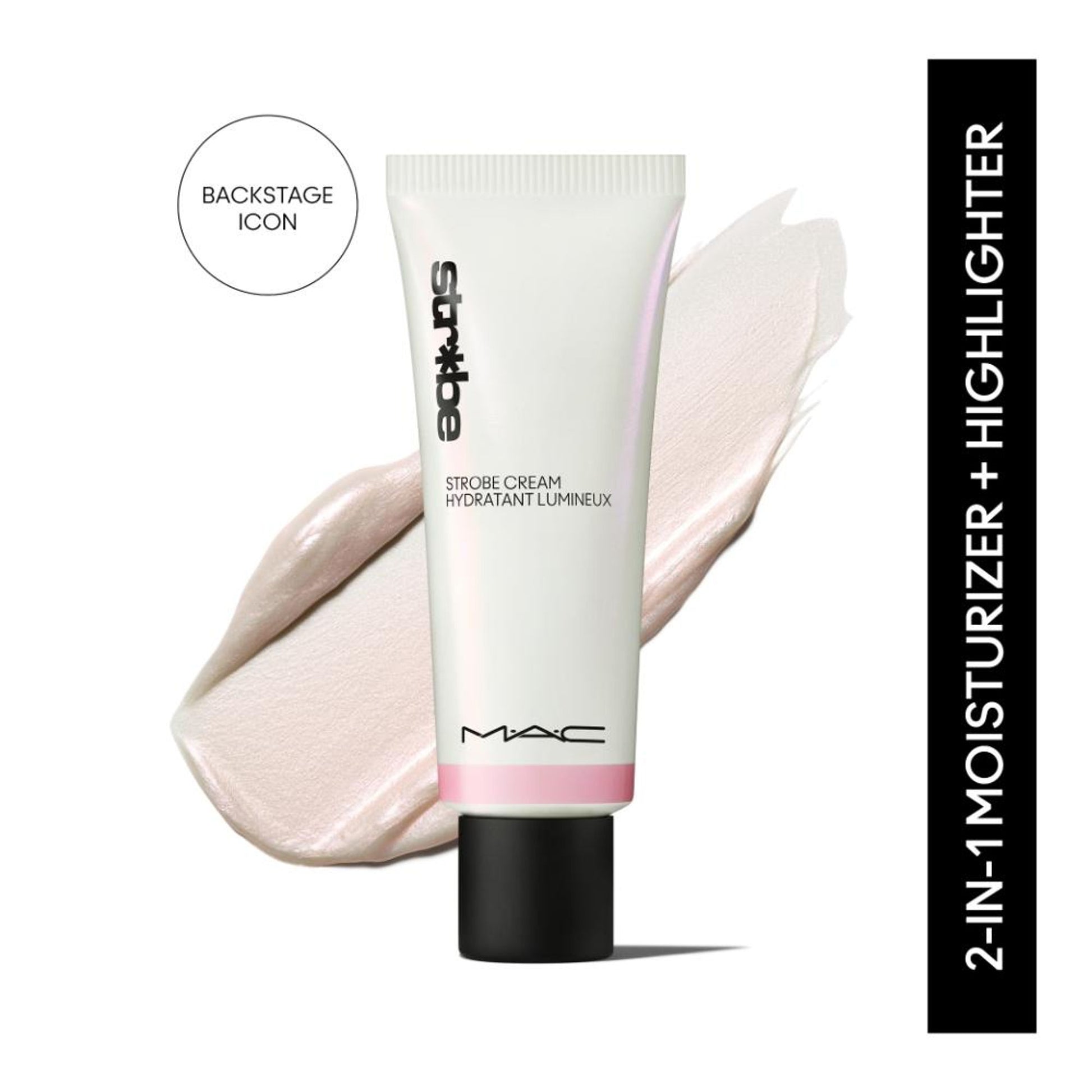 M.A.C Strobe Cream Illuminating Moisturizer & Liquid Highlighter - Pinklite