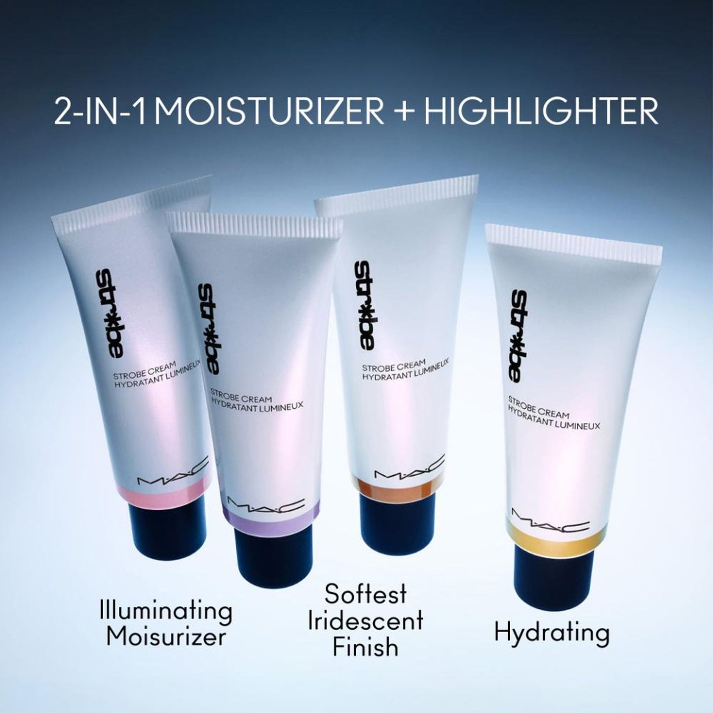 M.A.C Strobe Cream Illuminating Moisturizer & Liquid Highlighter - Pinklite