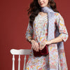 Dhiyona IE Floral Printed Pure Cotton Kurta with Salwar & With Dupatta