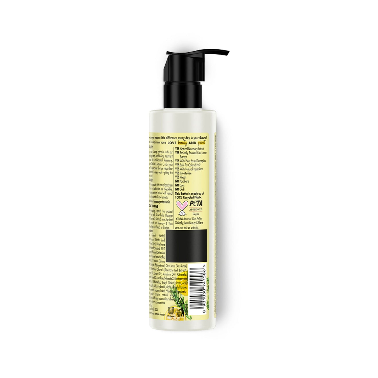 Love Beauty & Planet Rosemary & Yuzu Lemon Anti Dandruff Scalp Conditioning Treatment