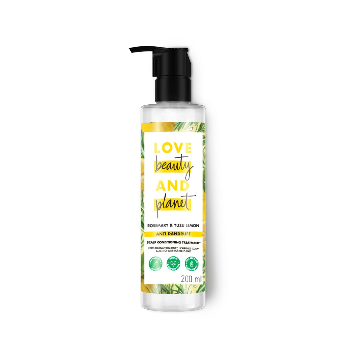 Love Beauty & Planet Rosemary & Yuzu Lemon Anti Dandruff Scalp Conditioning Treatment
