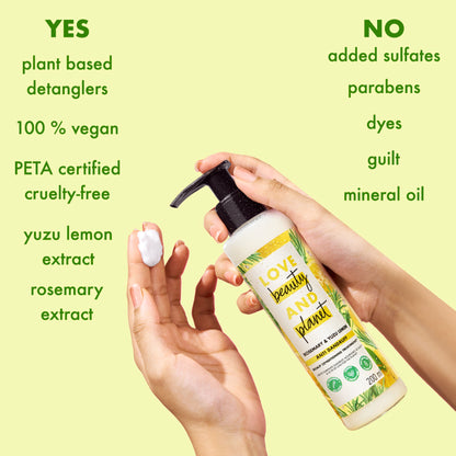 Love Beauty & Planet Rosemary & Yuzu Lemon Anti Dandruff Scalp Conditioning Treatment