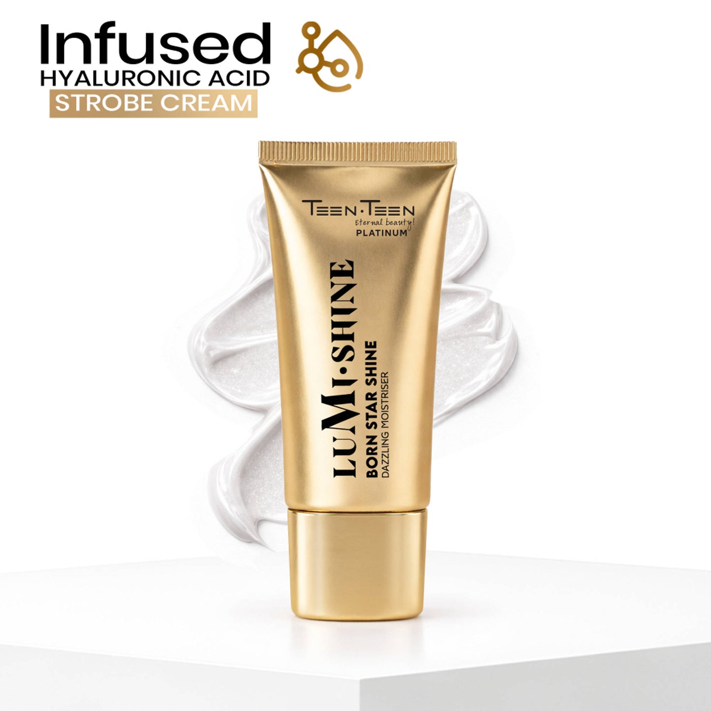 TEEN.TEEN LUMI Shine Born Star Shine Dazzling Moisturizer - 02 Silver Tint