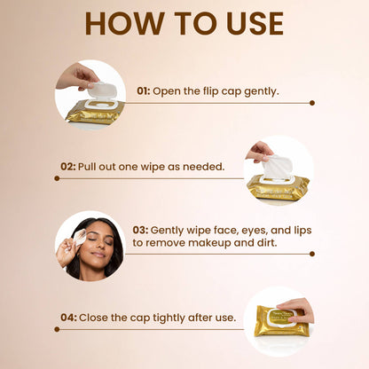 TEEN.TEEN Swipe & Shine Makeup Remover Wips