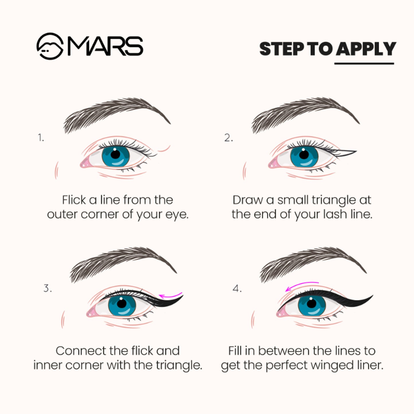 MARS Free Flow Liquid Eyeliner