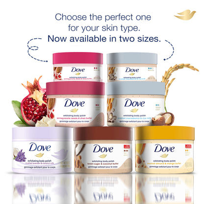 Dove Pomegranate Seeds & Shea Butter Exfoliating Body Scrub