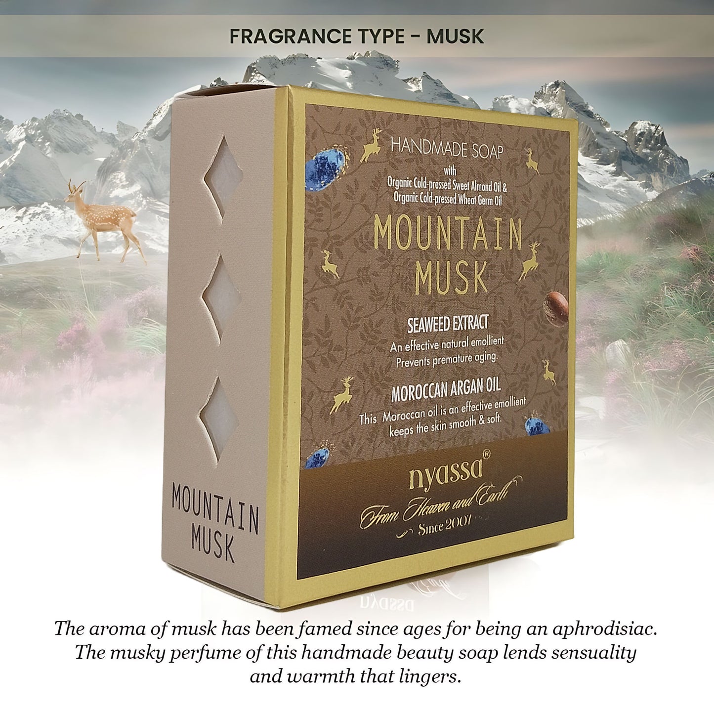 Nyassa Mountain Musk Handmade Soap