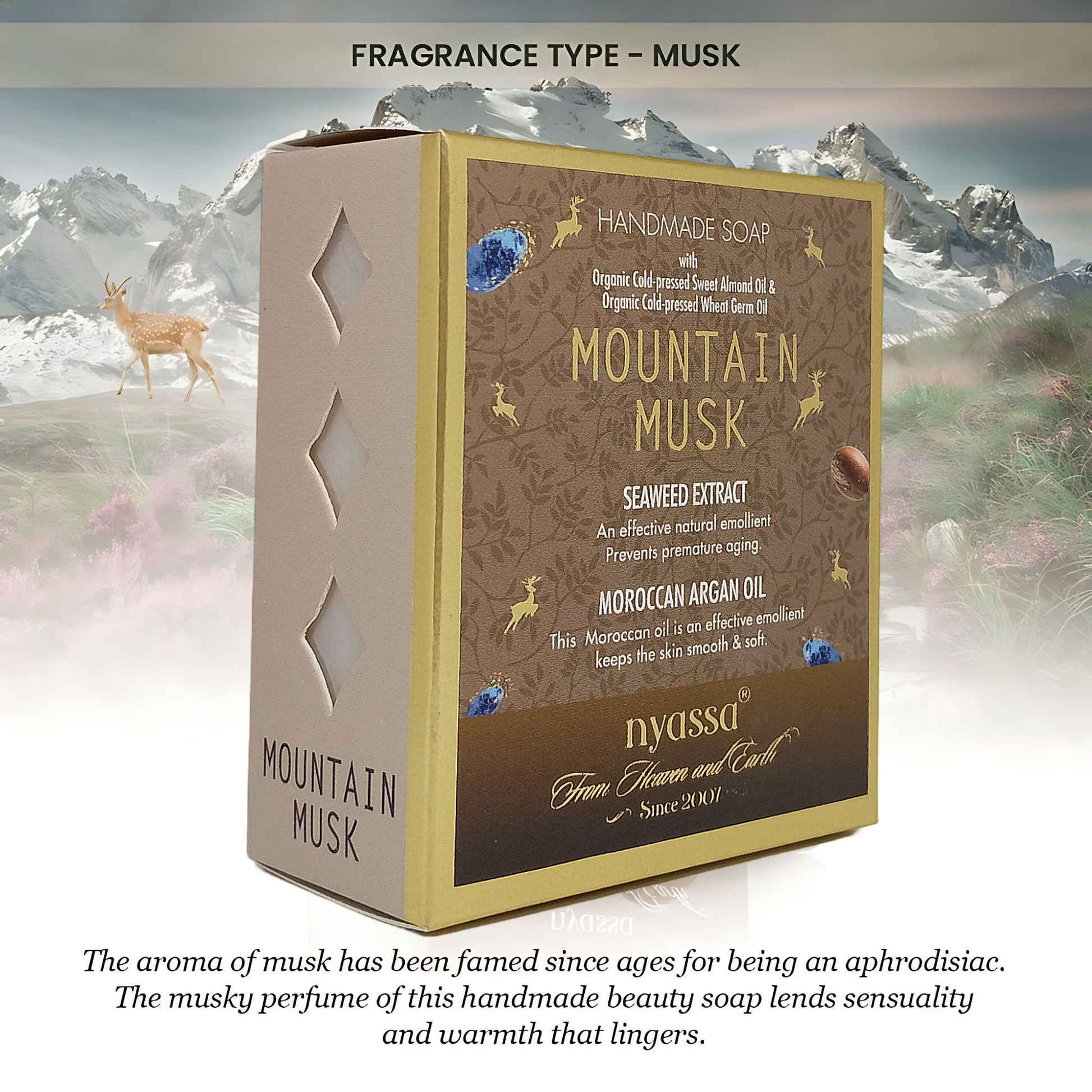 Nyassa Mountain Musk Handmade Soap