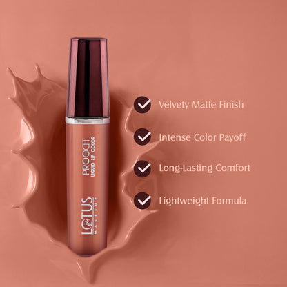 Lotus Make Up Proedit Liquid Matte Lip Color - Cafe Creme