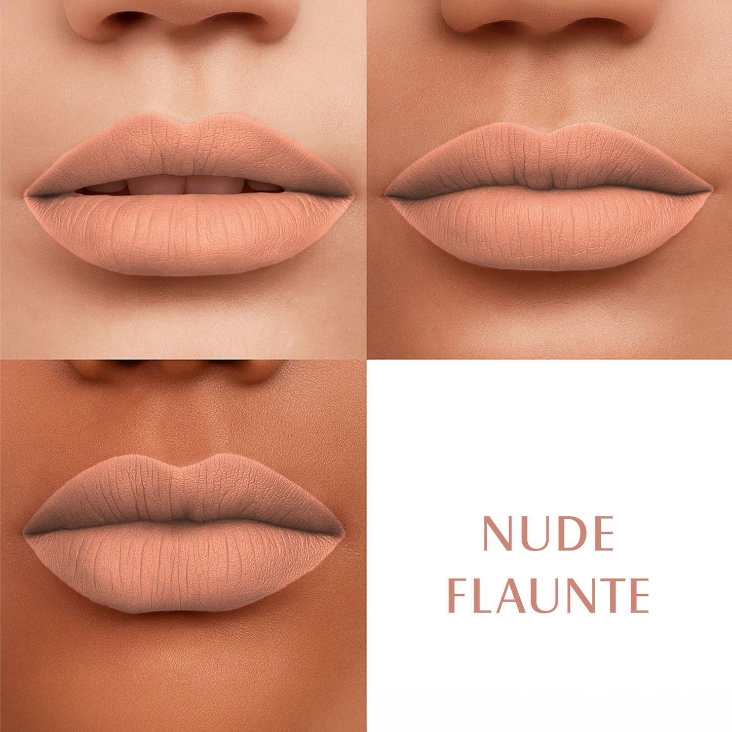 Lotus Make Up Proedit Liquid Matte Lip Color - Nude Flaunt