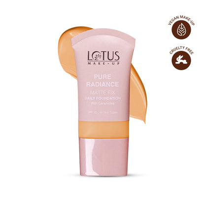 Lotus Make Up Pure Radiance Matte Foundation - Warm Hazelnut