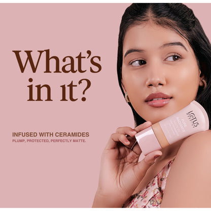 Lotus Make Up Pure Radiance Matte Foundation - Warm Hazelnut
