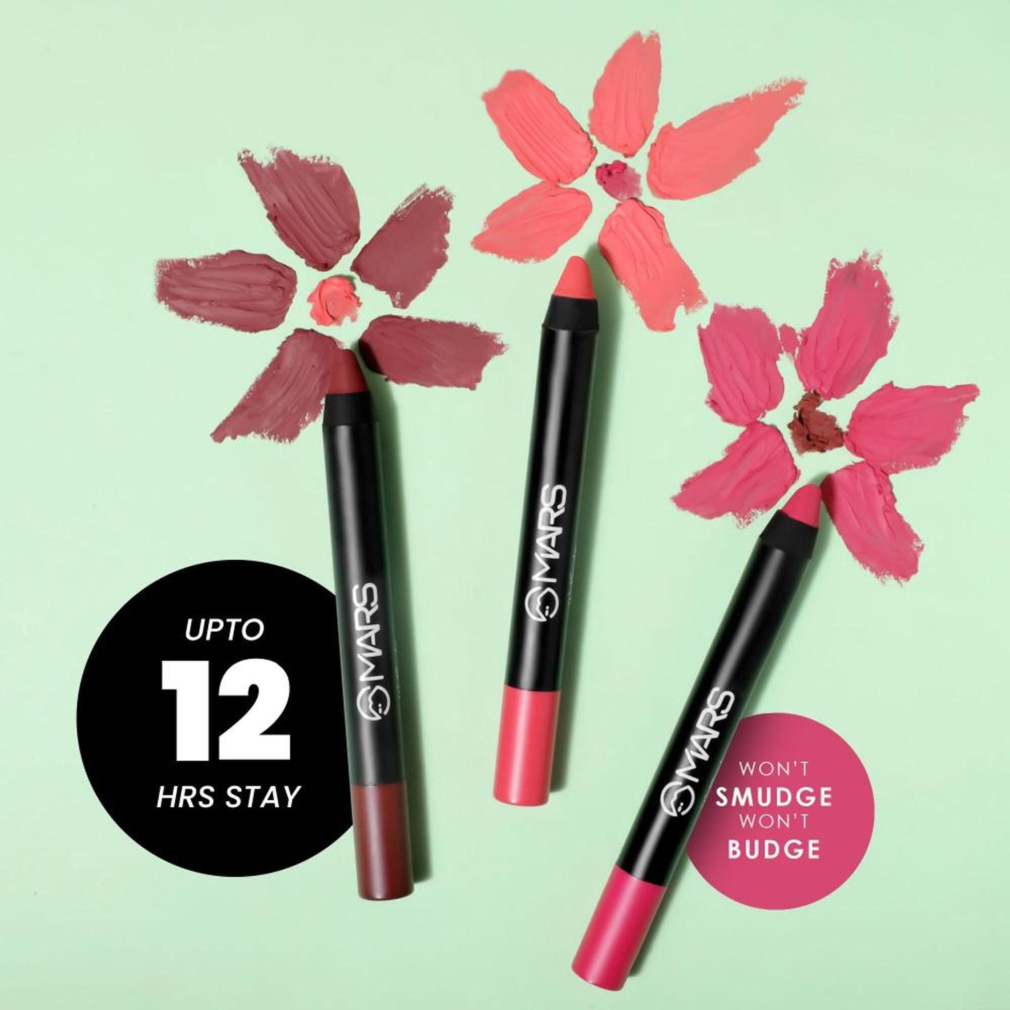 MARS Cosmetics Won't Smudge Won't Budge Lip Crayon - No Filter