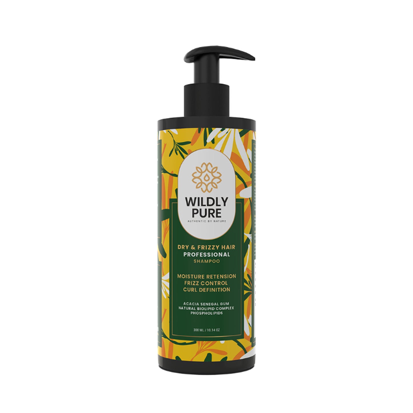 Wildly Pure Curly Shampoo for Dry & Frizzy Hair rich in Omega 9, 6 & 3