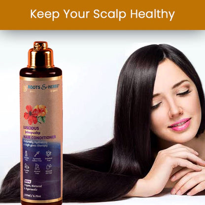 Roots & Herbs Luscious Jabapushp Mild Hair Conditioner