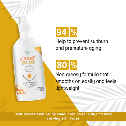 CGG Cosmetics Ultra Protect Body Lotion SPF 50 + FREE CGG cosmetics Hand cream SPF 45