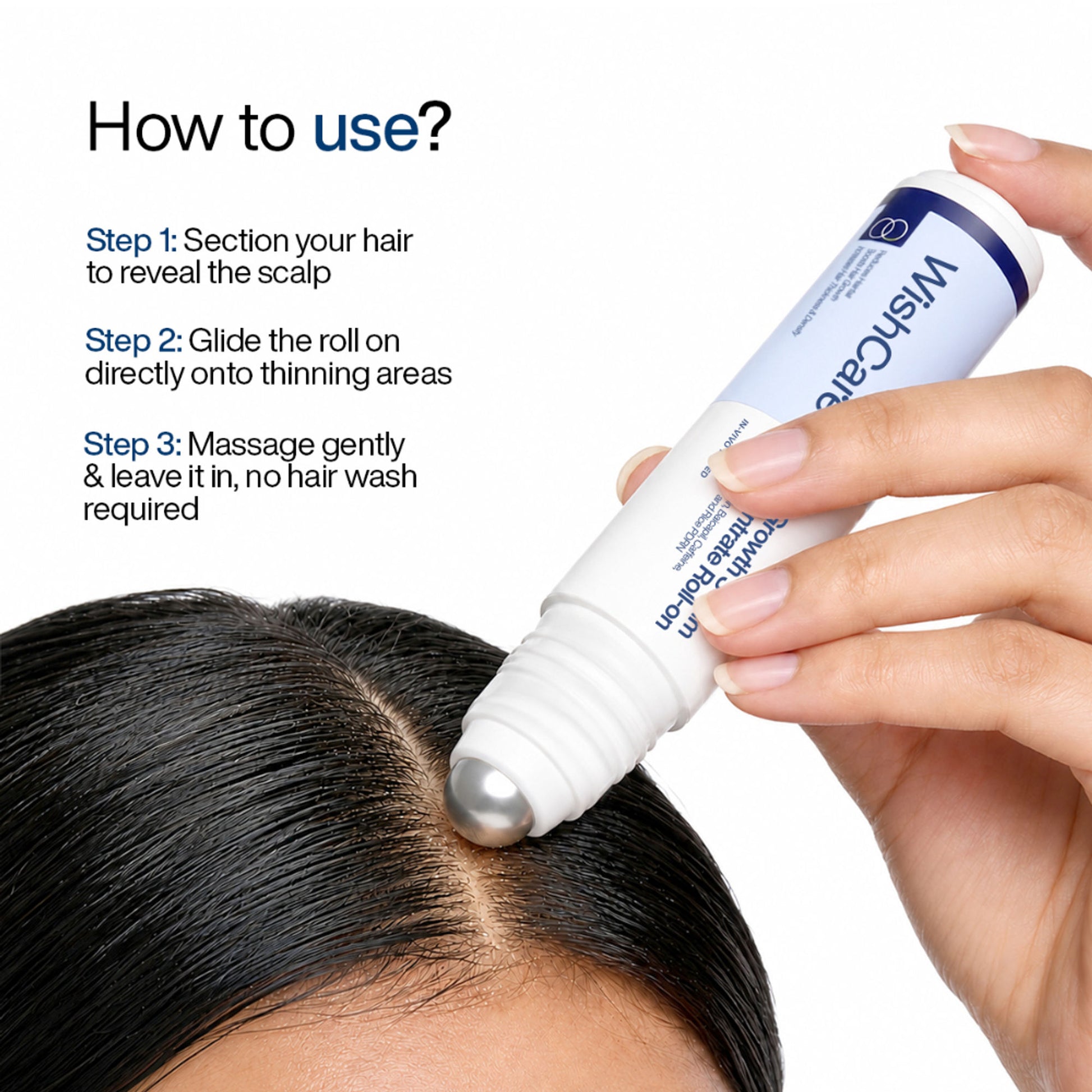 Wishcare Hair Growth Serum Concentrate,In-Vivo Tested,Redensyl, Anagain, Biotin,Keratin & Rice Water