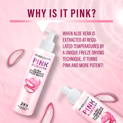 Faces Canada Pink Aloe Vera Ultra Hydrating Face Wash