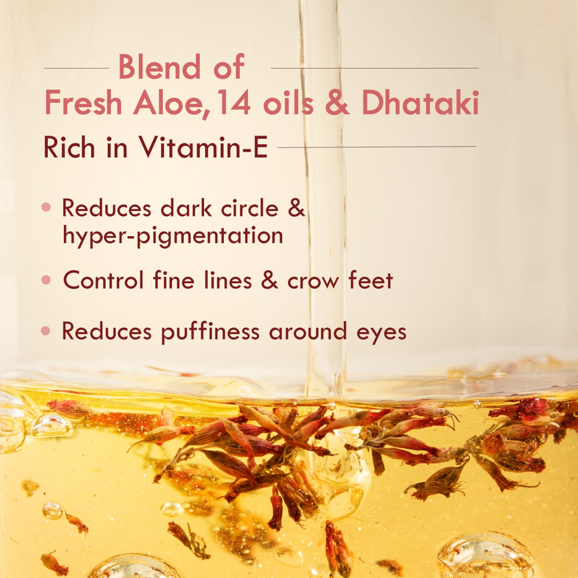 Nat Habit Under Eye Cream For Wrinkles And Dark Circle, Pure Netraa For Puffy Undereye With Coffee