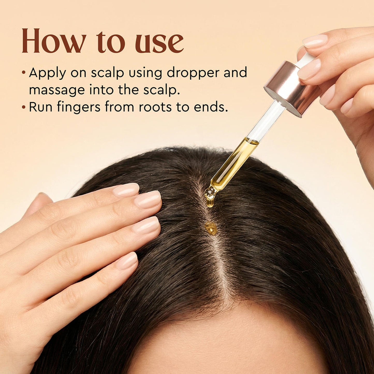 Just Herbs Hair Oil Moringa Scalp Nectar 99% Active Oil Infused Silicone Free, Paraben Free